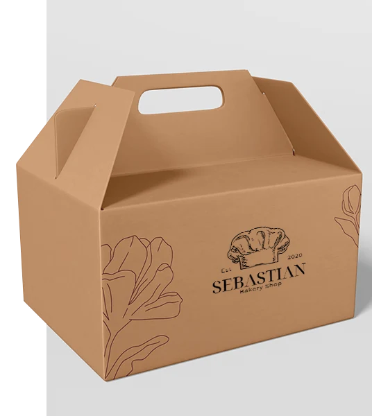 customized printed cake packaging boxes