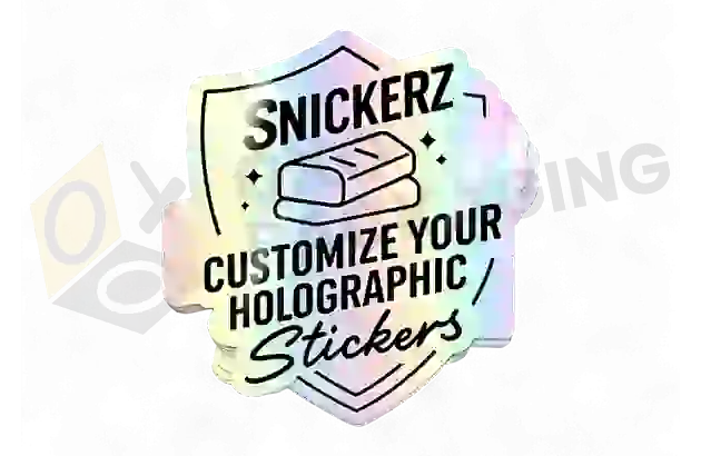 Customized Printed Holographic Stickers
