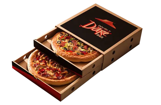 customized unique shaped pizza packaging