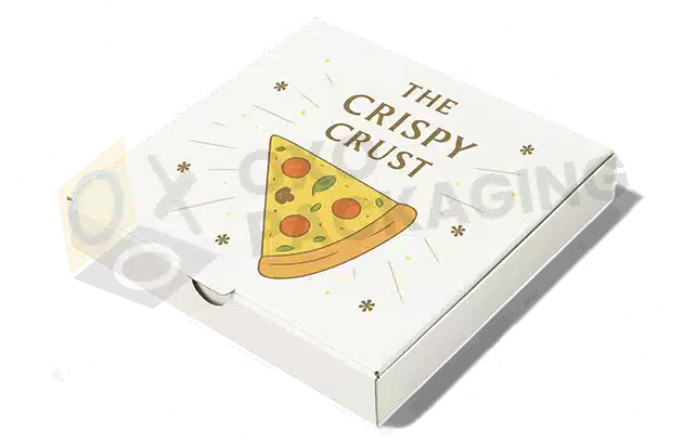 Customized White Pizza Box