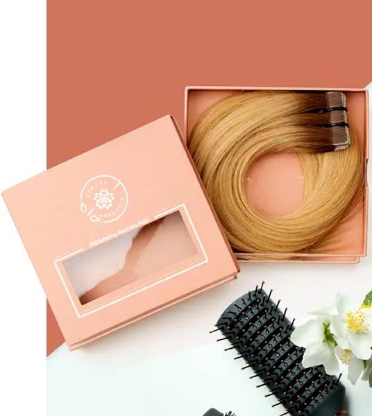 Hair Extension Boxes Stylish