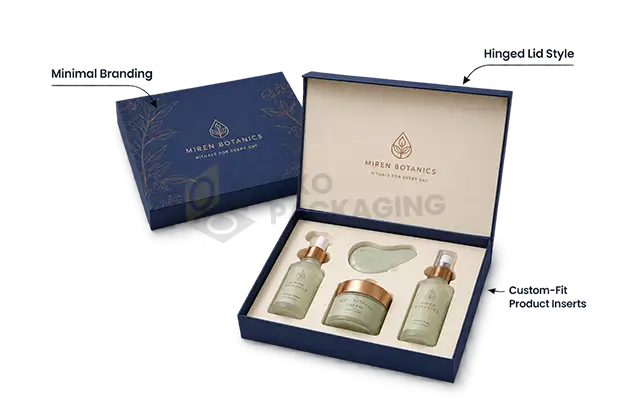 Custom Printed Hinged Presentation Packaging