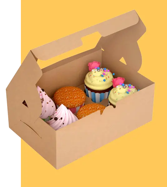Customize Kraft Cake Boxes