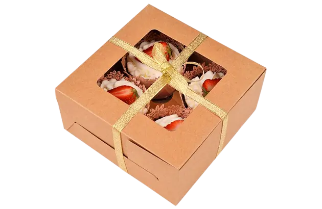 Customized Kraft Cake Boxes