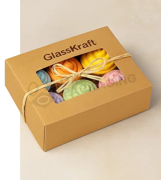Custom Kraft Window Boxes
