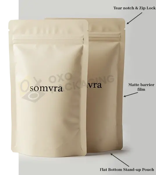 custom matte mylar bags