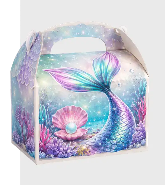 mermaid favor box