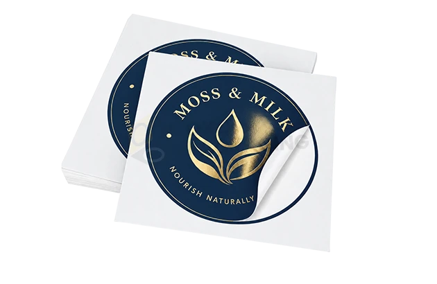metallic labels
