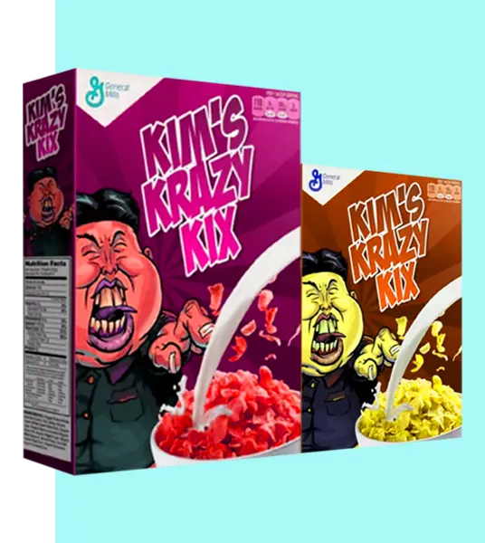mini cereal box
