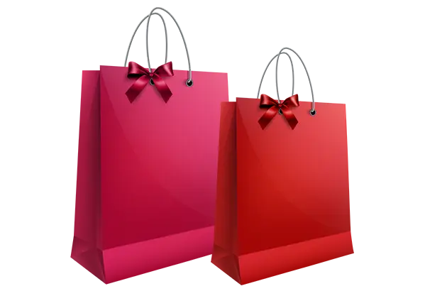 customized paper gift bags