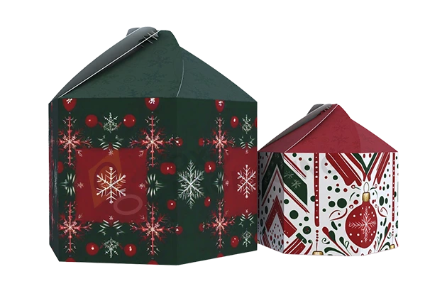 personalized christmas favor boxes