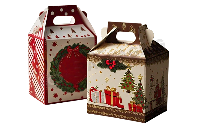 personalized christmas treat boxes