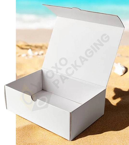 personalized sturdy white gift boxes