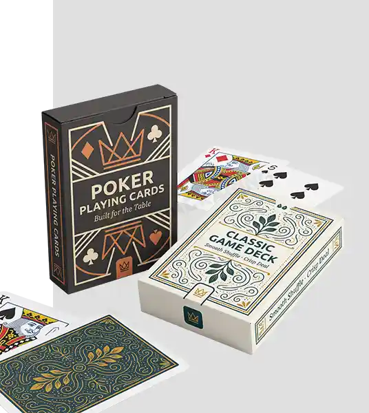 playing card boxes
