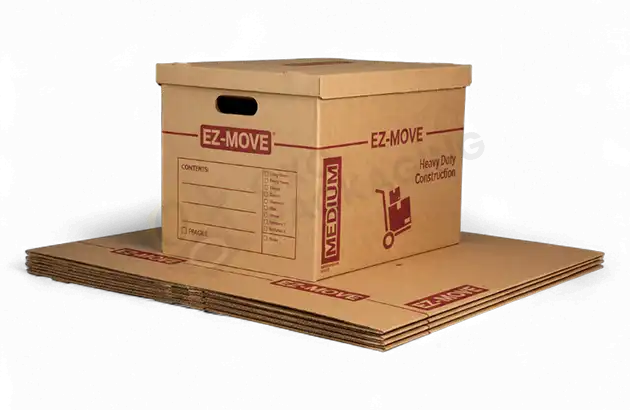 printed banker boxes