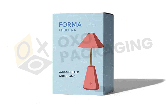 custom lamp box packaging