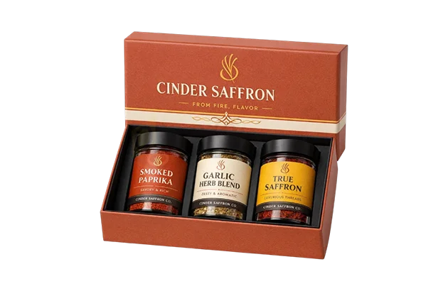 printed spices gift boxes