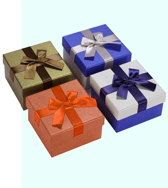 printed square gift boxes