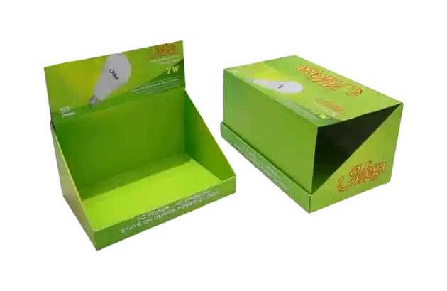 printed tear away box