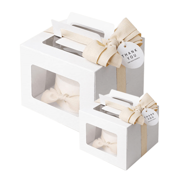 Custom Printed White Gable Boxes