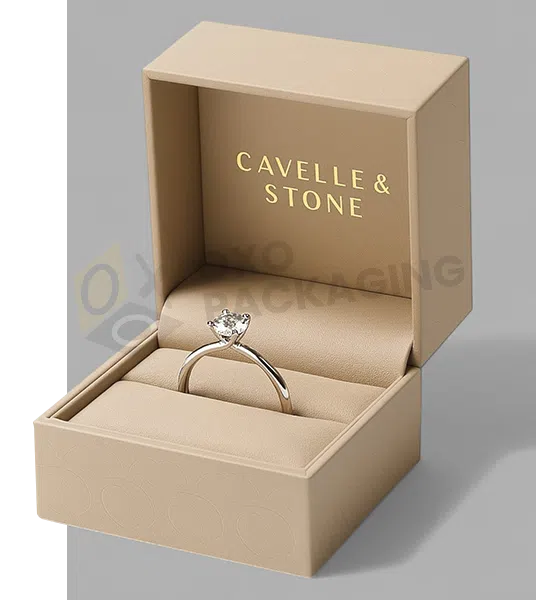 Custom Ring Boxes with free Shipping | OXO Packaging