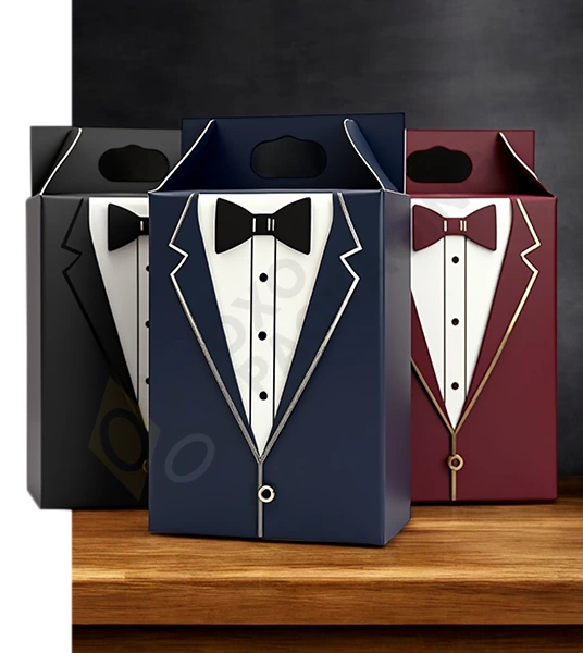 tuxedo gift box