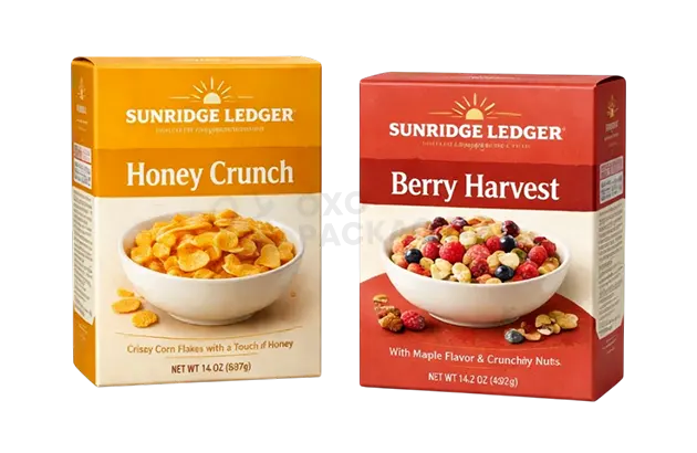 unique cereal box