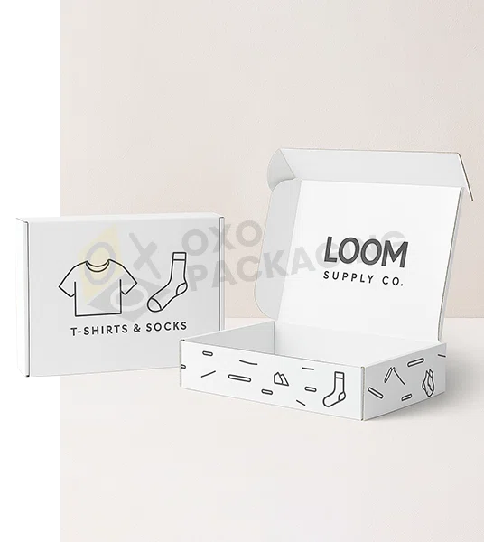 white mailer packaging wholesale