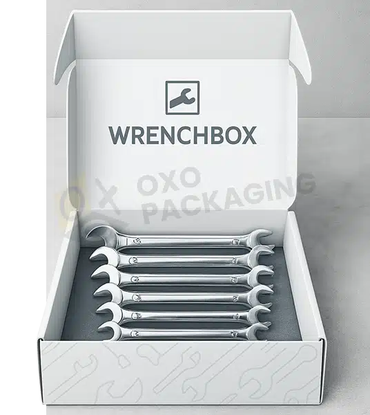 White tuck top boxes