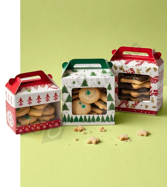 wholesale christmas cookie boxes