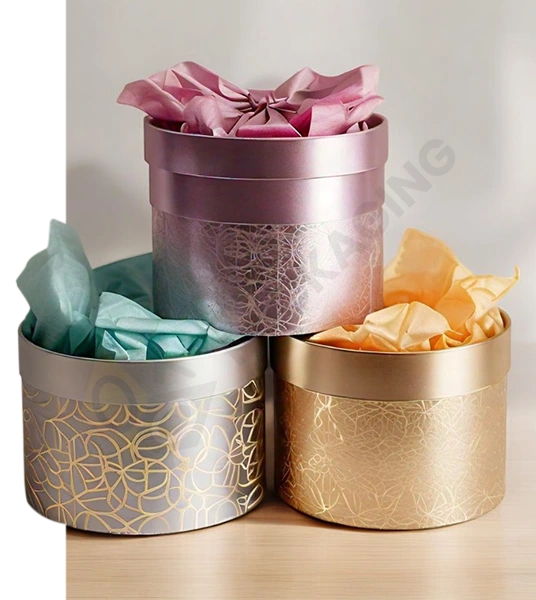 wholesale circular gift boxes