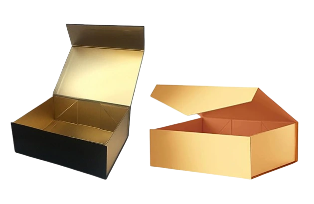 wholesale gold magnetic gift box