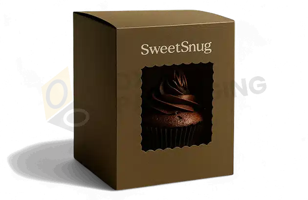 Window Dessert Packaging Box