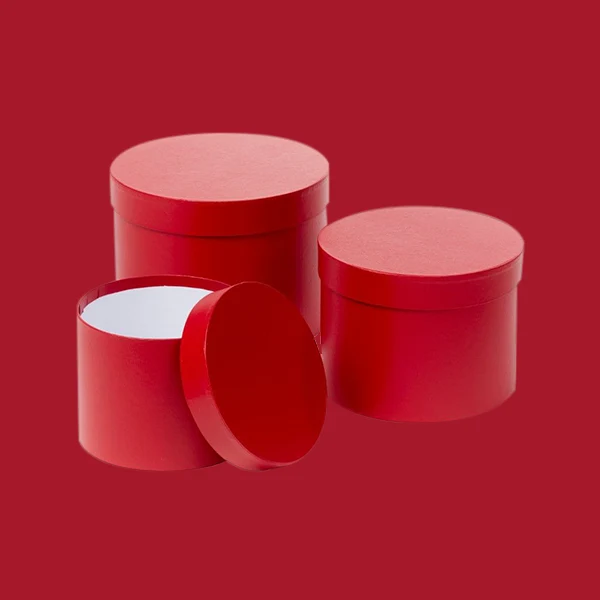 round shape boxes at bulk by OXO Packaging