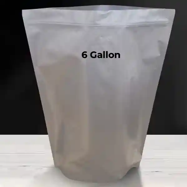 6 Gallon Mylar Bags