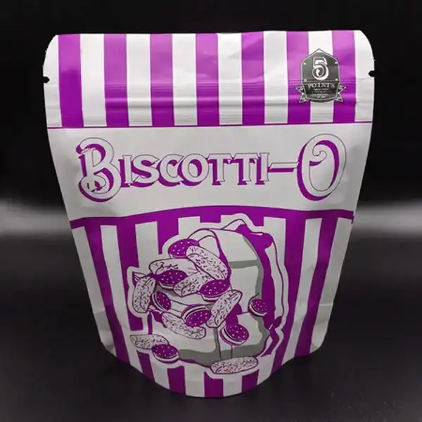 Custom Biscotti Mylar Bags Wholesale
