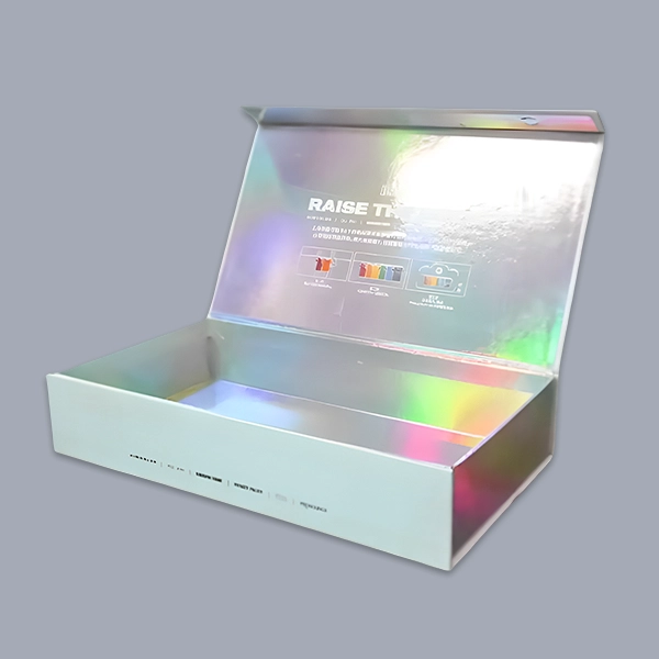Custom Holographic Magnetic Closure Boxes wholesale