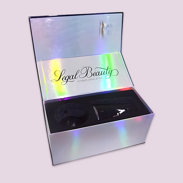 Custom Printed Holographic Magnetic Closure Boxes