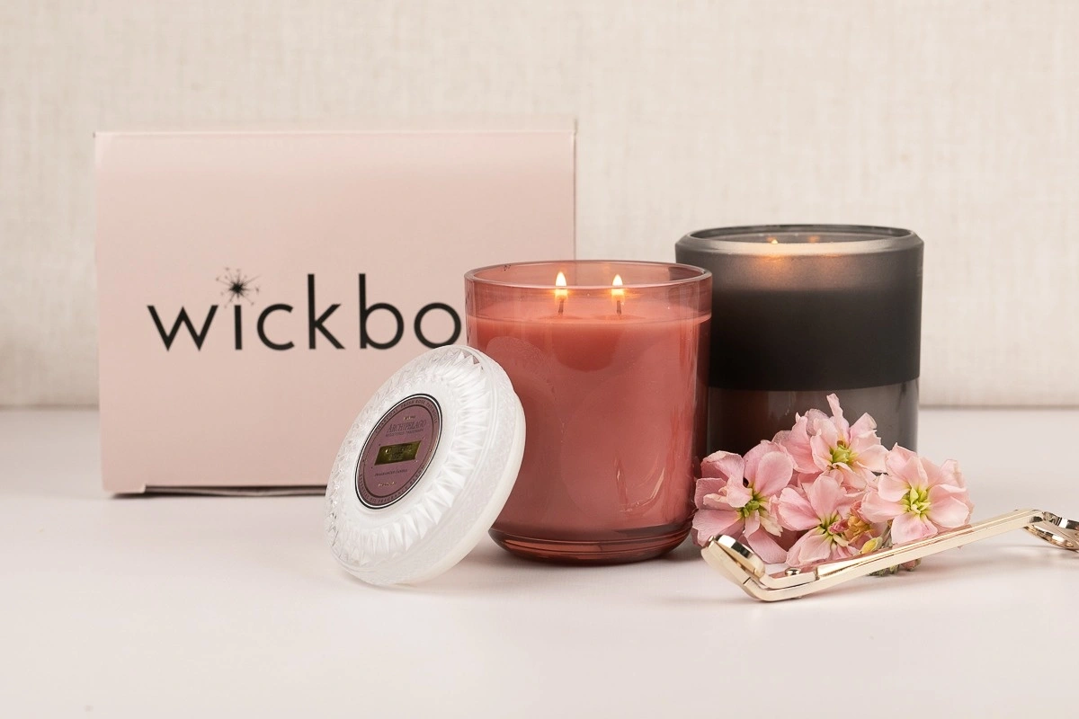Eco friendly wick candle boxes