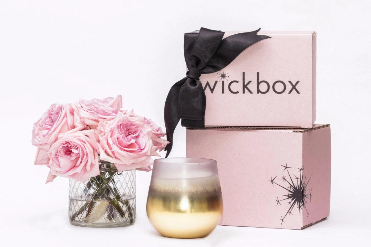 Personalized wick candle box printing