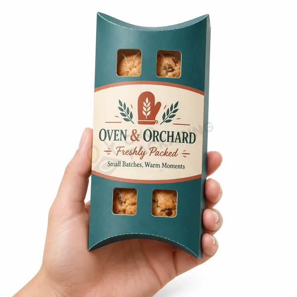 Bakery pillow boxes