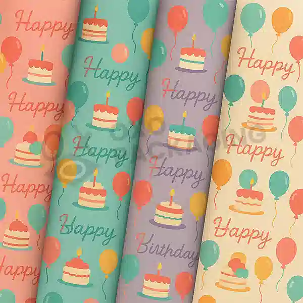 Birthday Wrapping Paper Wholesale