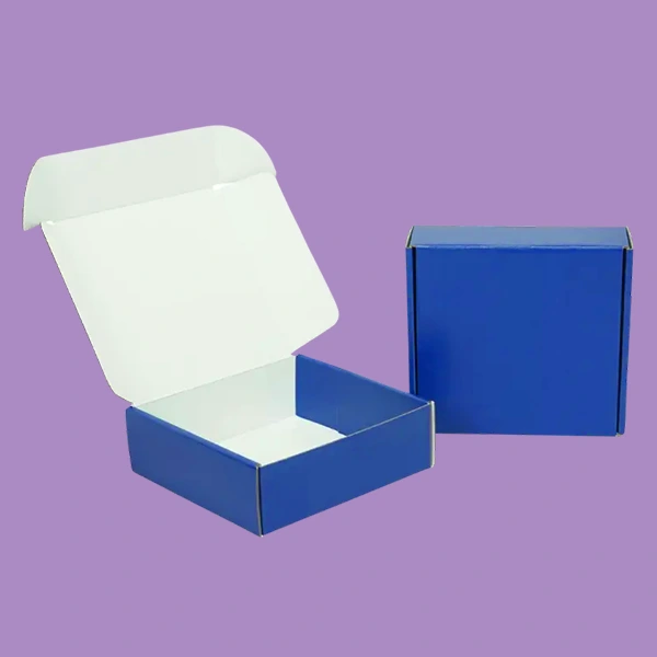 Blue Mailer Boxes Wholesale