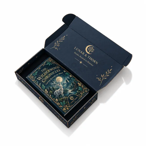 Custom Book Mailing Packaging Boxes with logo