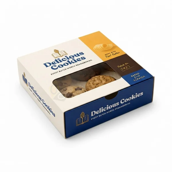 box for cookies packaging
