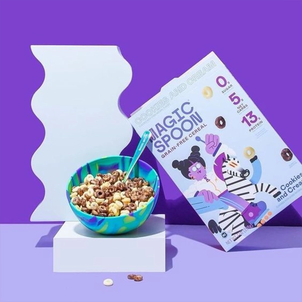 breakfast cereal packaging