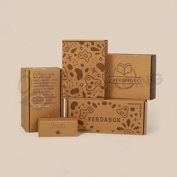 custom brown kraft boxes