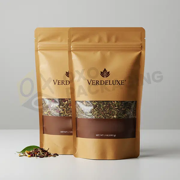 Brown Mylar Bags Packaging