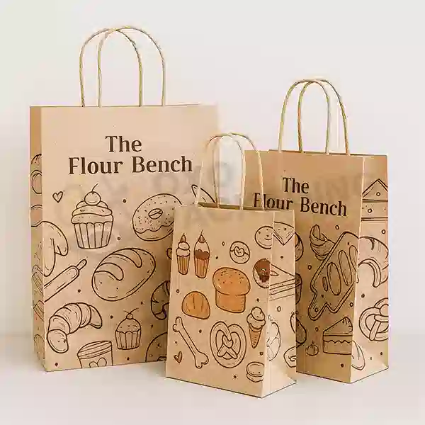 brown paper packaging bags