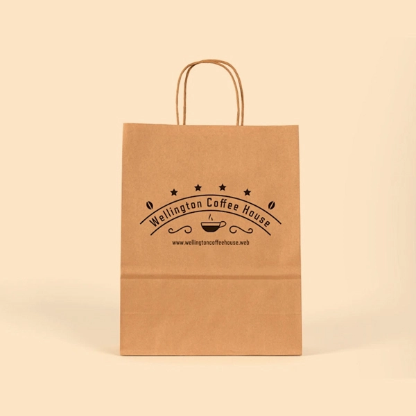 brown paper shopping bags